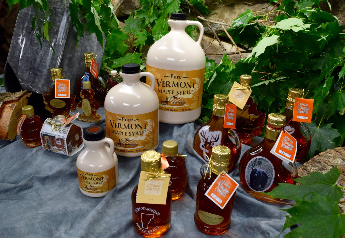 Vermont Maple Syrup Containers Aither's Ridgetop Farm